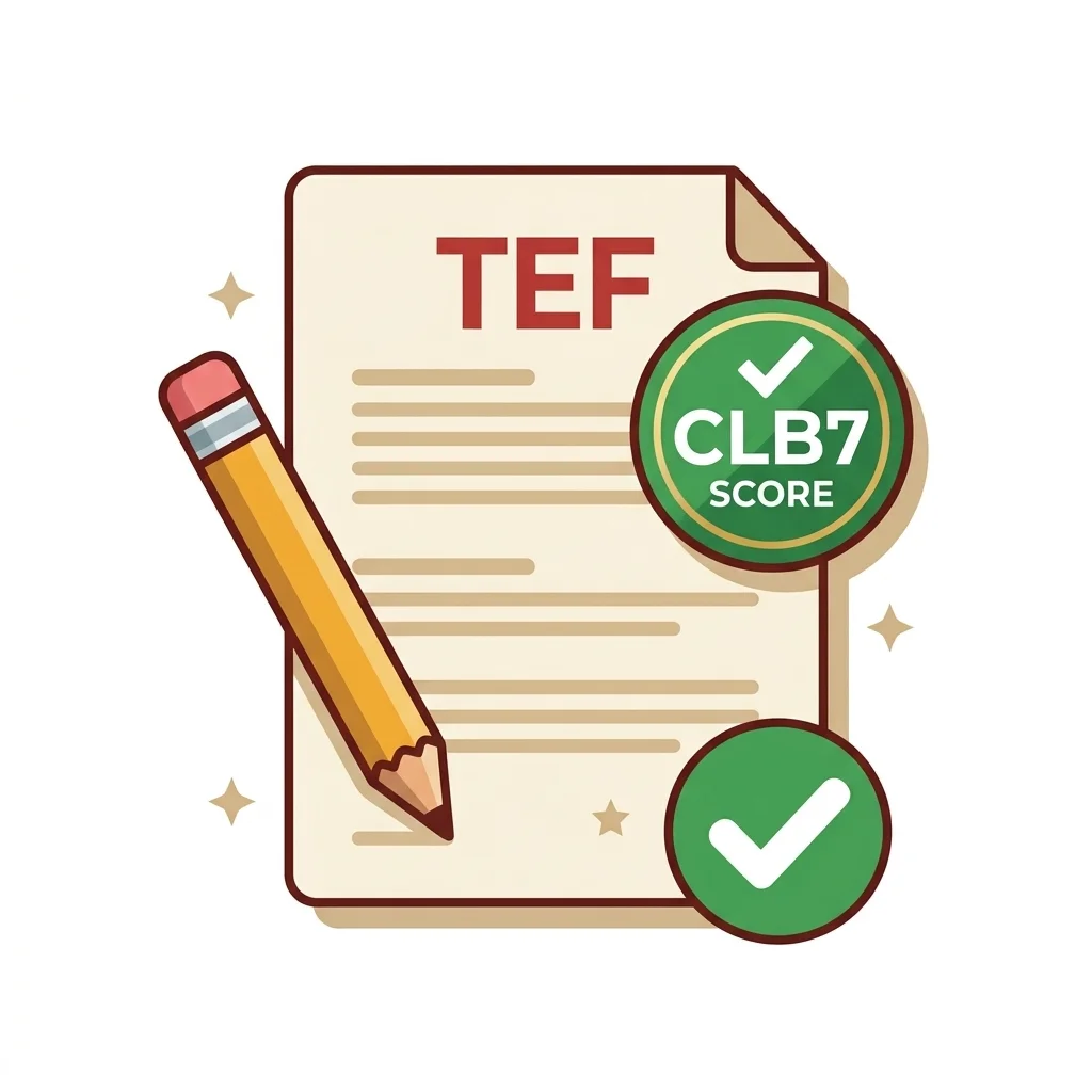 French Classes Toronto TEF TCF Exam Preparation illustration