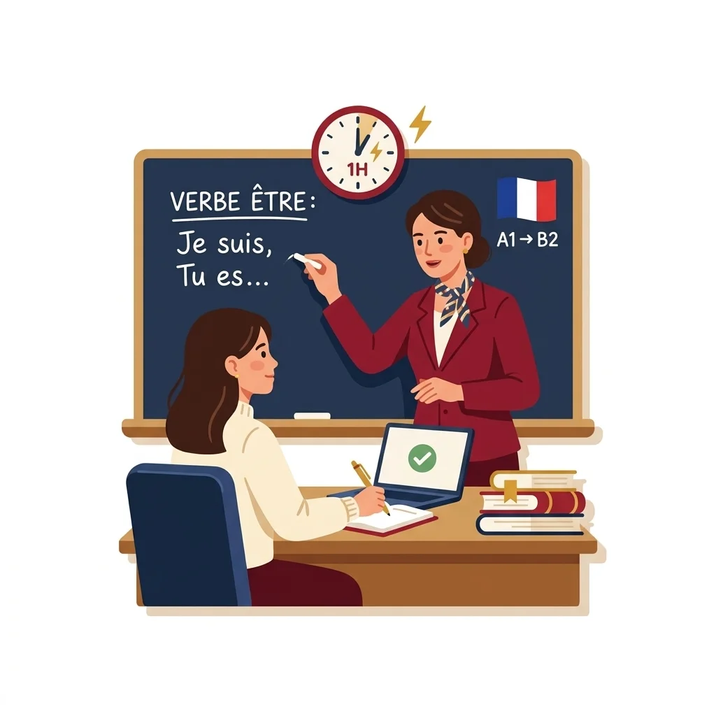 French Classes Toronto Personalized Tutoring illustration