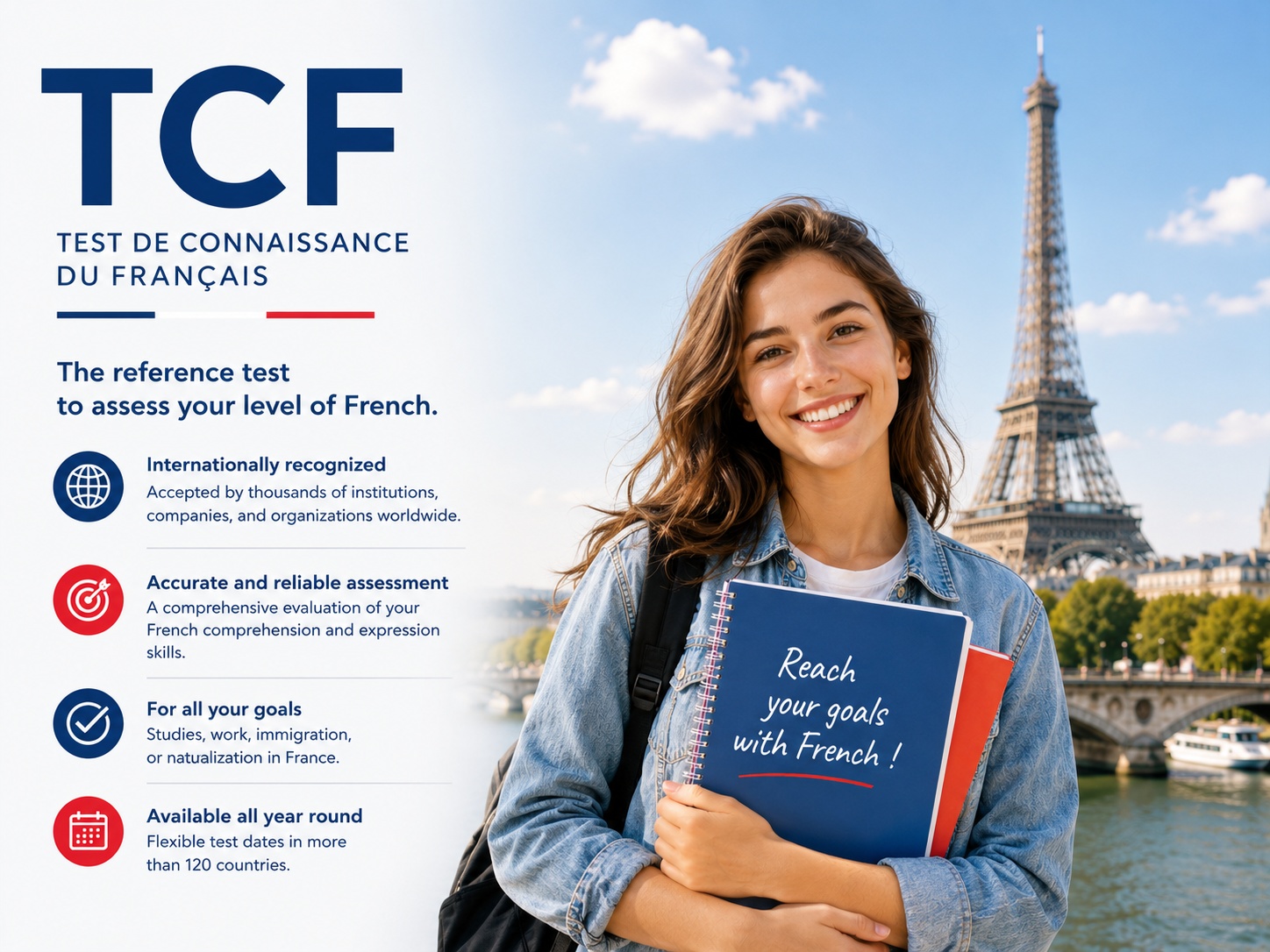 TCF Toronto exam format, NCLC score requirements, test structure, fees, and preparation tips for Canadian immigration applicants.