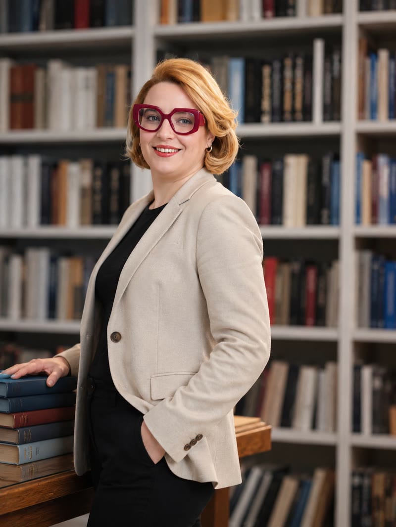 Feriel, native French speaker and published TEF author