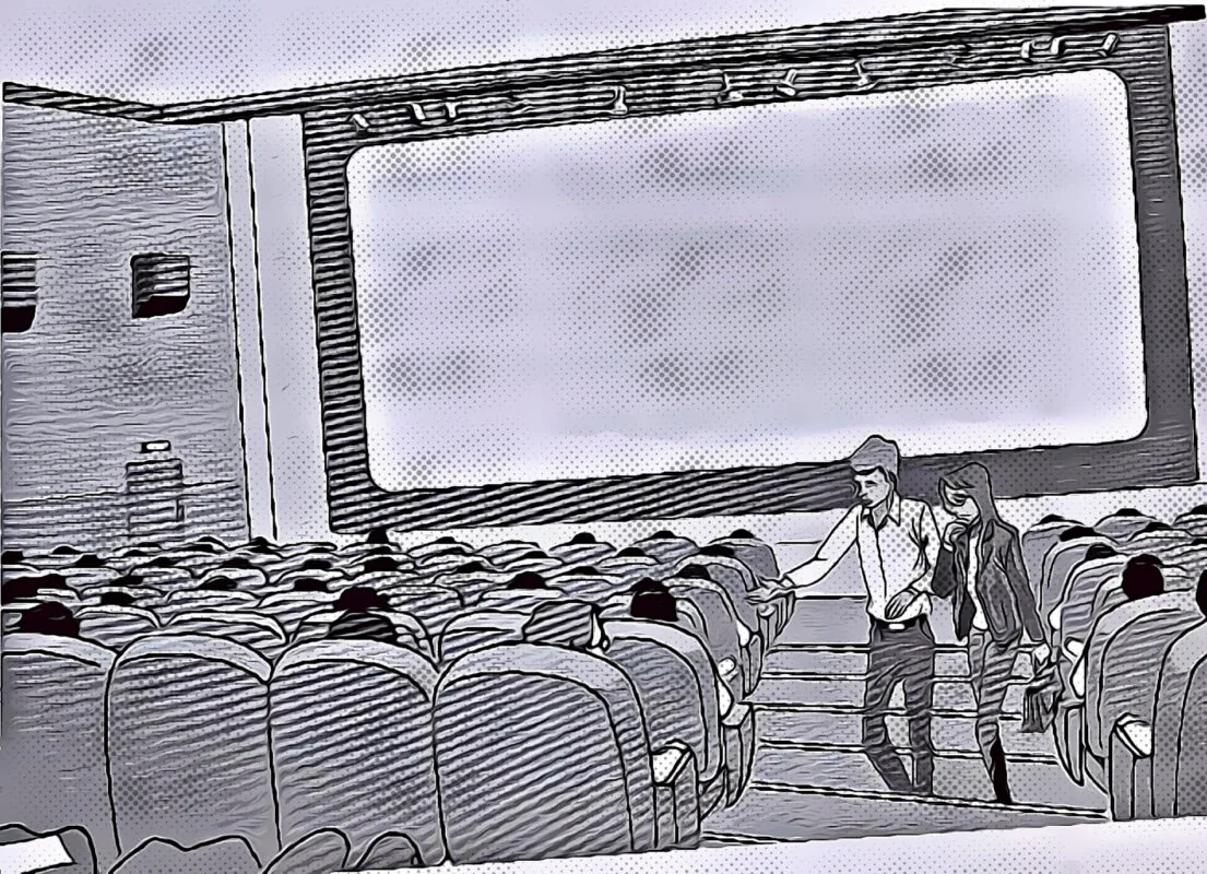 TCF Canada compréhension orale, question 8: the picture Picture for TCF Canada listening question 8: choose the sentence, A to D, that matches it